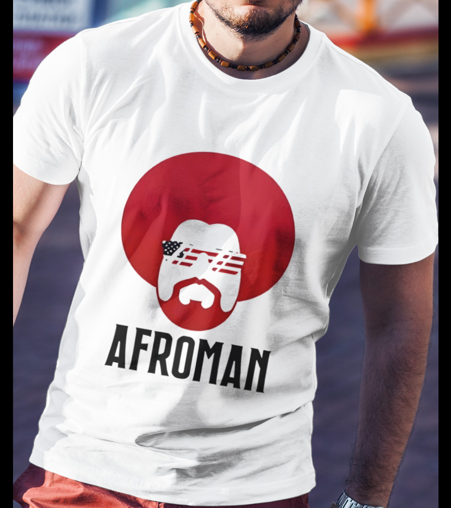 Afroman Justice For Lemon Pound Cake Red Afro Sunglasses T-Shirt