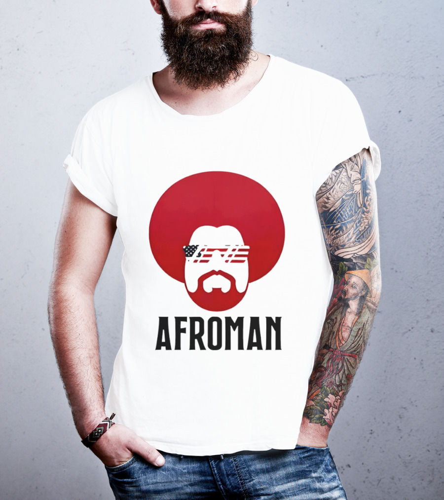 Afroman Justice For Lemon Pound Cake Red Afro Sunglasses T-Shirt