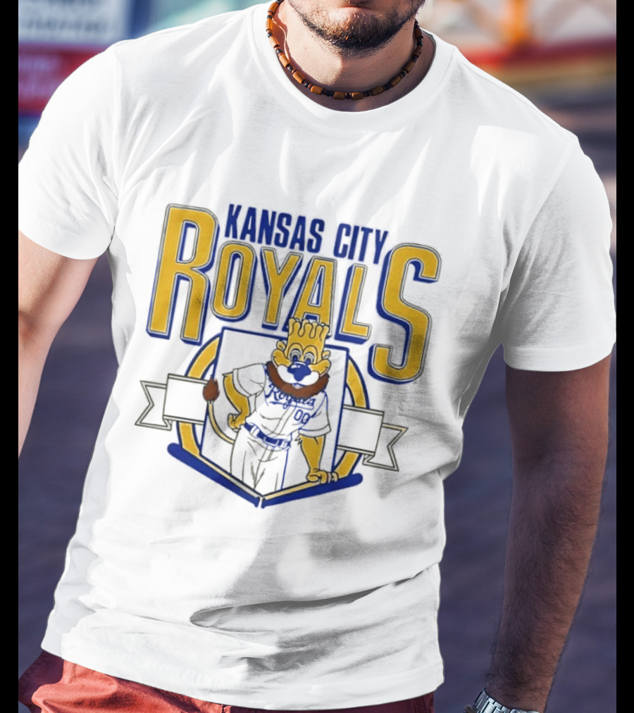 Kansas City Royals Sluggerrr Vintage Homage T-Shirt