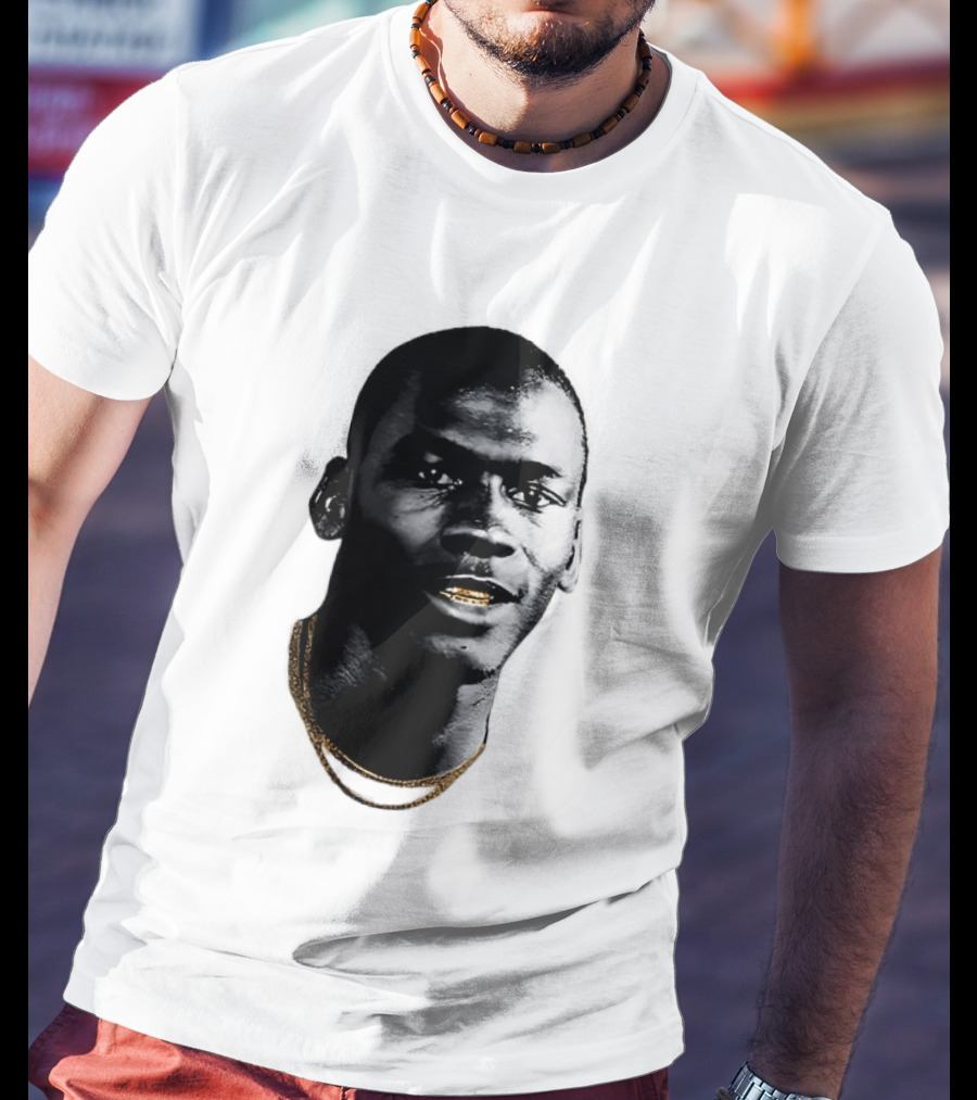 Michael JD Gold Teeth Grill Face T-Shirt