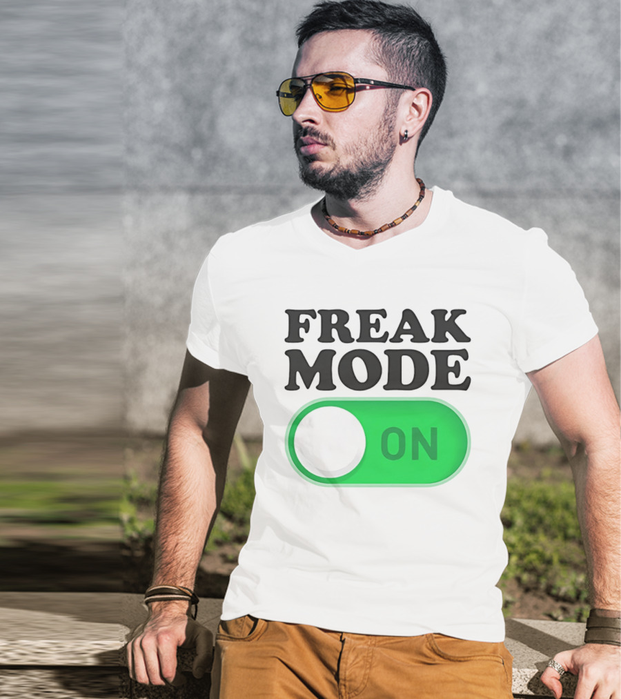 Freak Mode On Switch Button T-Shirt