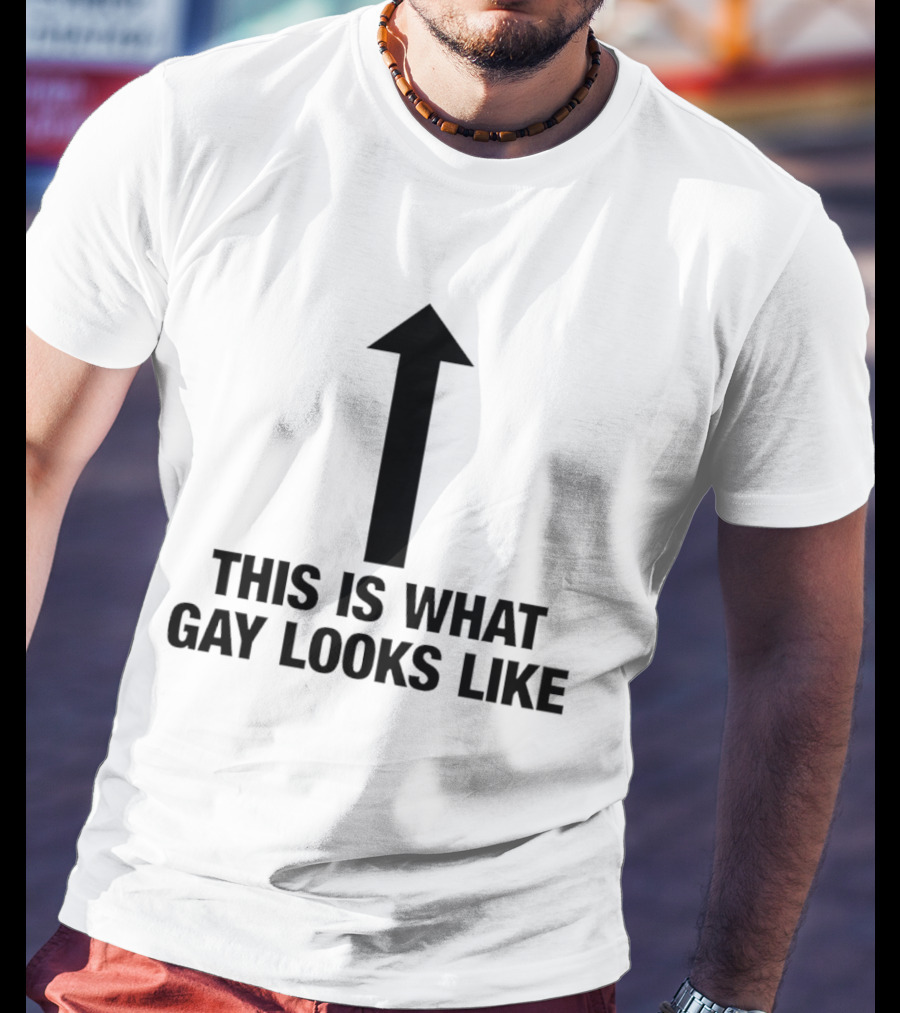This Is What Gay Looks Like Arrow Symbol Pride T-Shirt