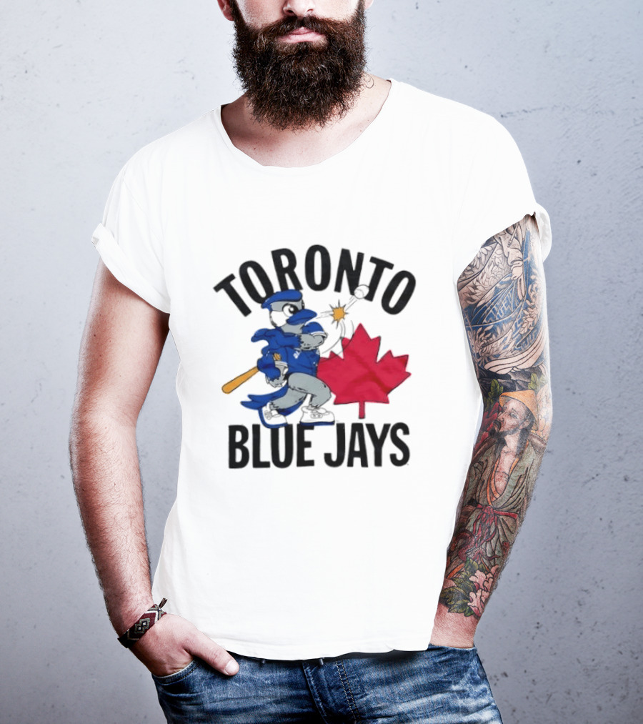 Toronto Blue Jays Baseball Maple Leaf T-Shirt