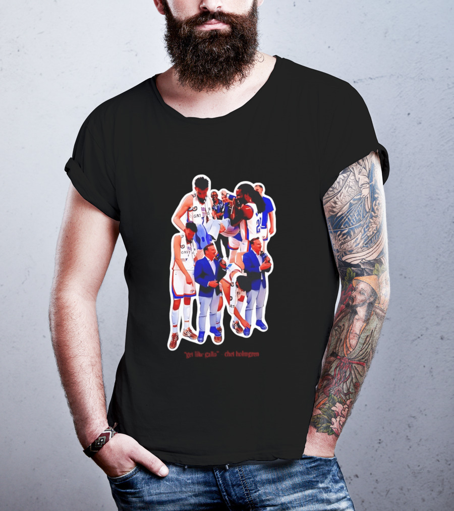 Get Like Gallo Chet Holmgren Thunder 23 Basketball Team Homage T-Shirt