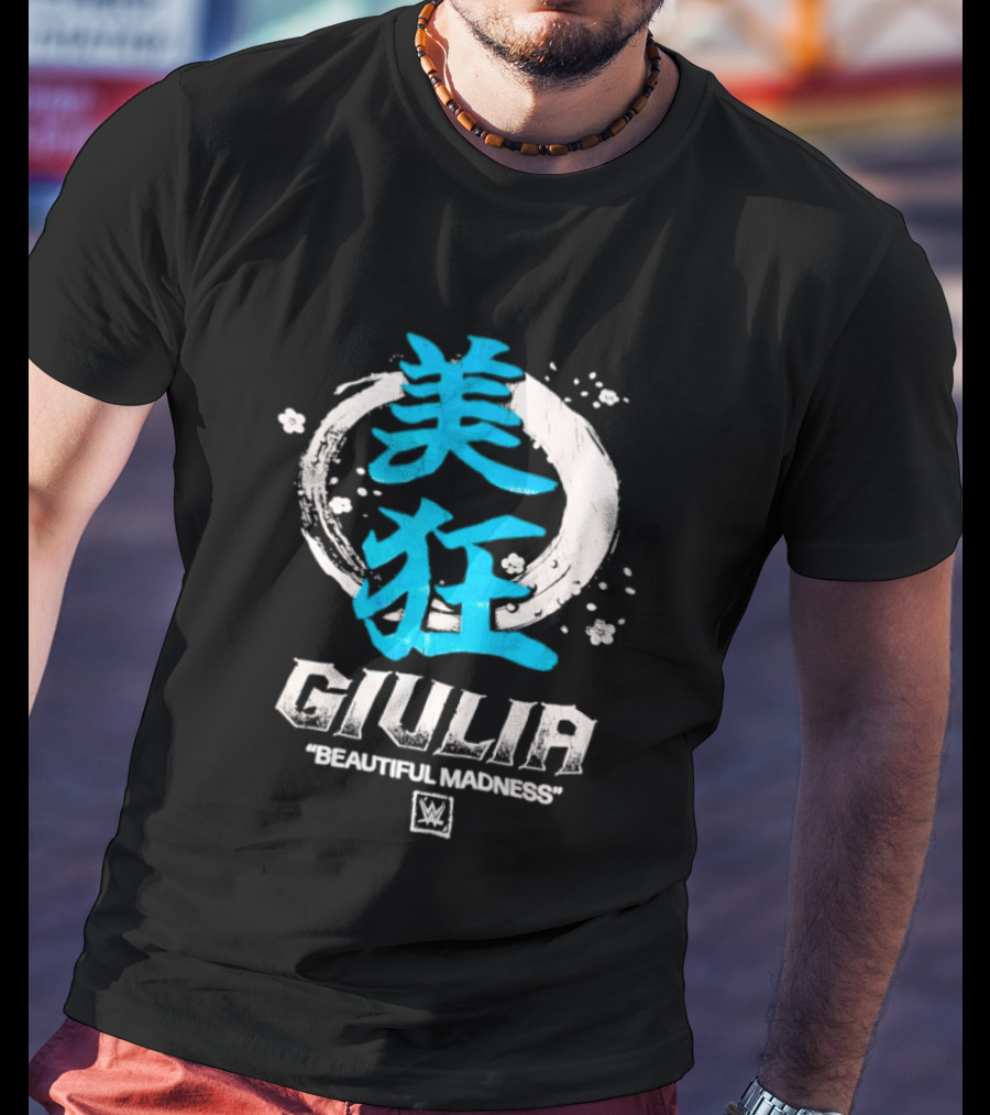 Giulia Beautiful Madness Kanji Brushstroke T-Shirt