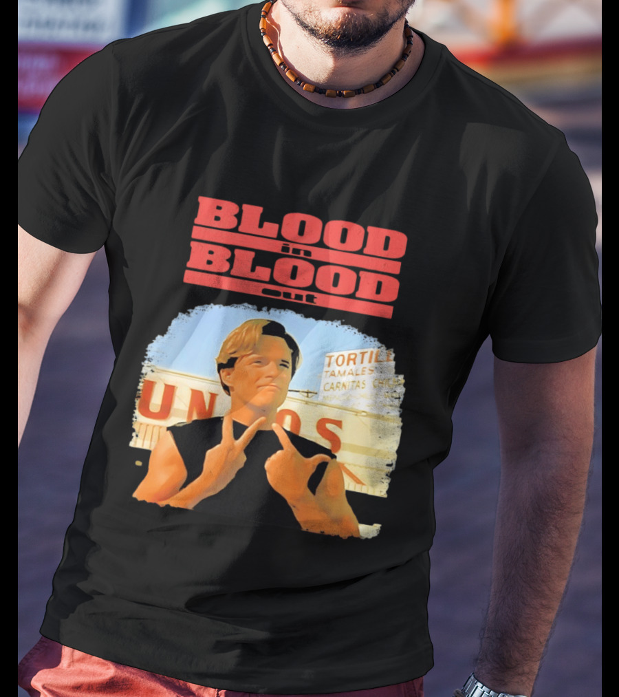Blood In Blood Out Vatos Locos Image Tribute From Iconic Movie T-Shirt
