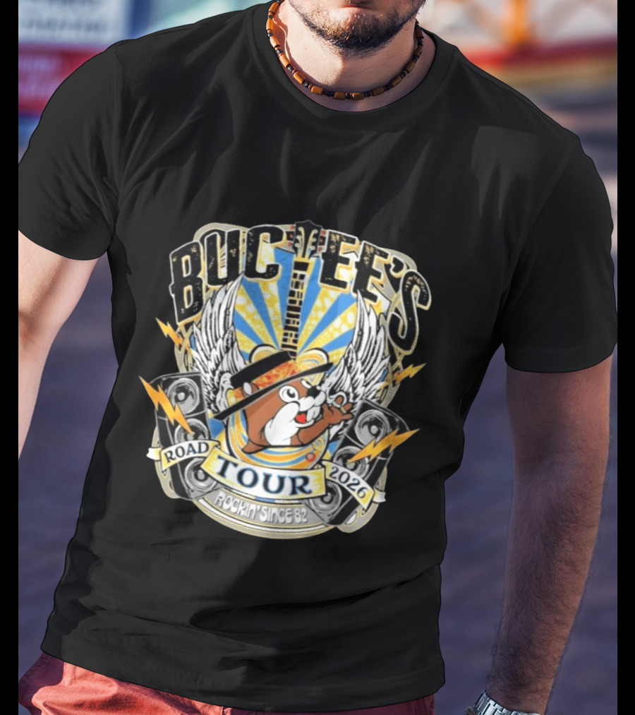 Buc Ee's Road Tour 2026 Rockin' Since 82 T-Shirt