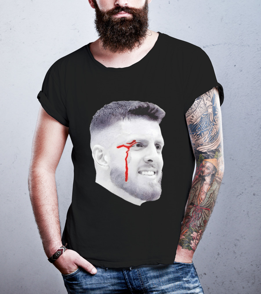 Isaiah Hartenstein IHart Bighead Bloody Face T-Shirt