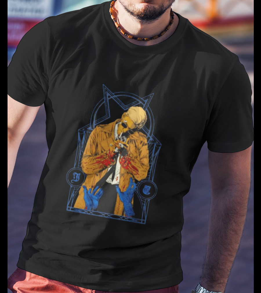 John Constantine Smoking Trench Coat Hellblazer DC Comics J C T-Shirt