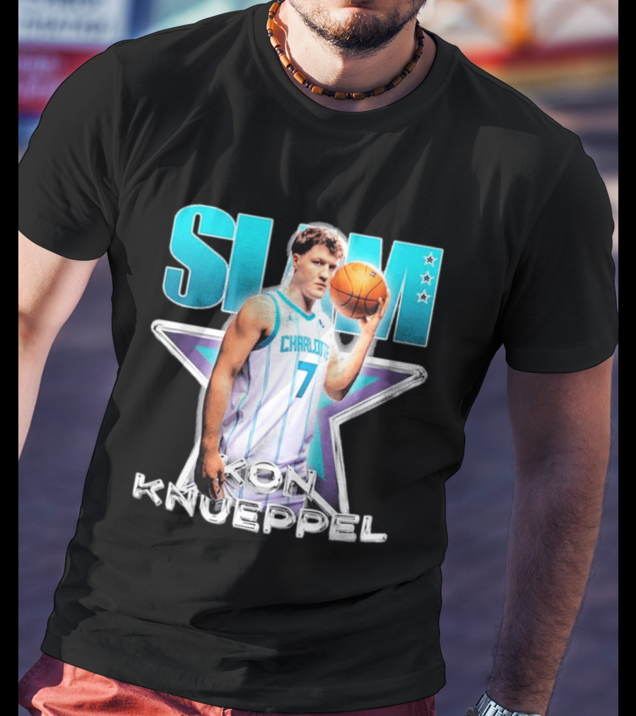 SLAM Magazine Cover April May 2026 Kon Knueppel Charlotte Basketball Issue 261 T-Shirt