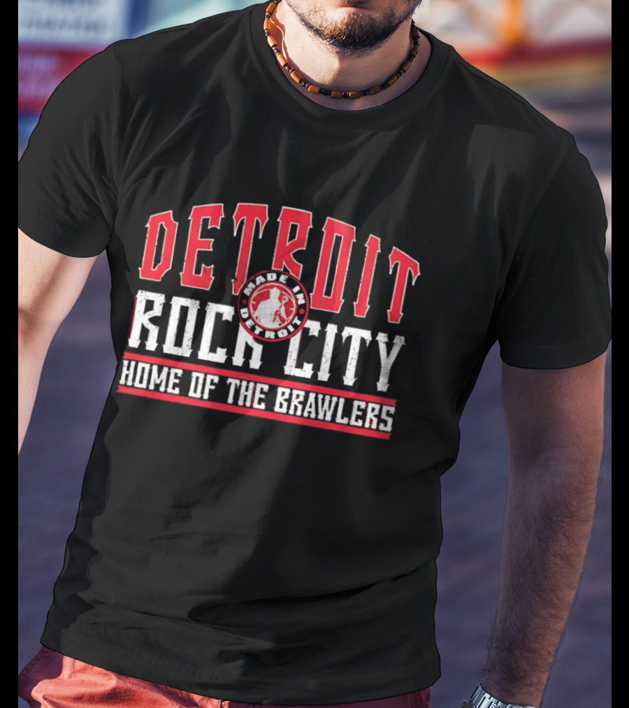Detroit Rock City Home Of The Brawlers T-Shirt