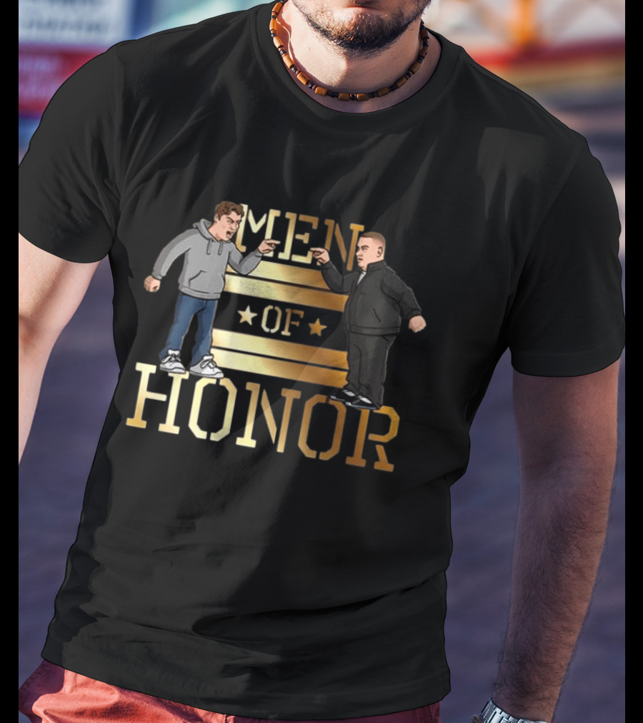 Rico Bosco Jeff Nadu Men Of Honor Confrontation Scene T-Shirt