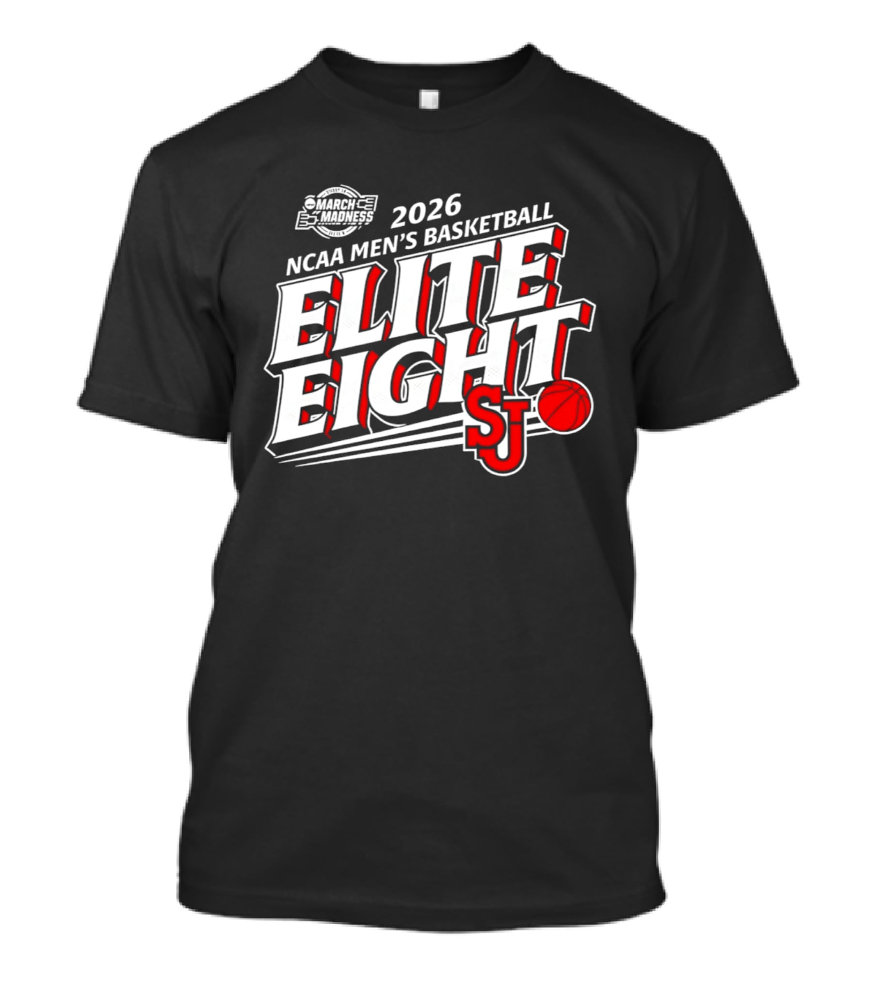 2026 NCAA Men's Basketball Elite Eight SJU T-Shirt