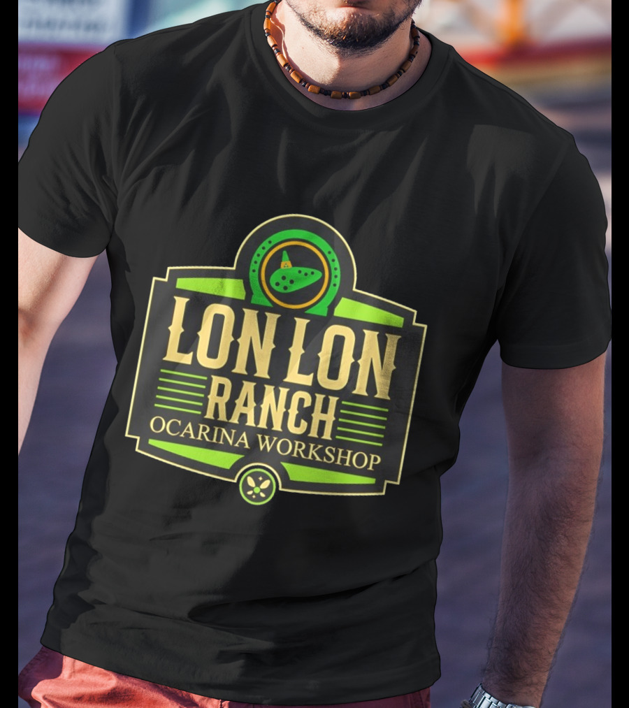 Lon Lon Ranch Ocarina Workshop Legend Of Zelda T-Shirt