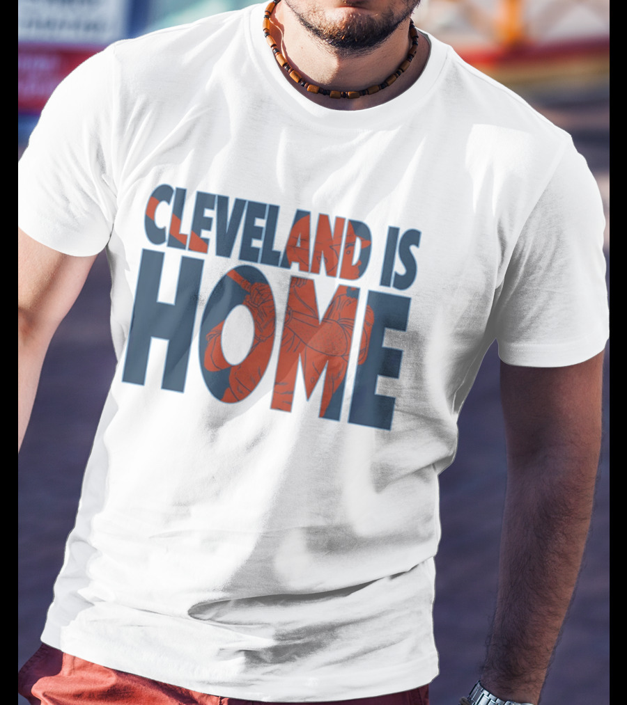 Cleveland Browns Cleveland Is Home Football Team Pride T-Shirt