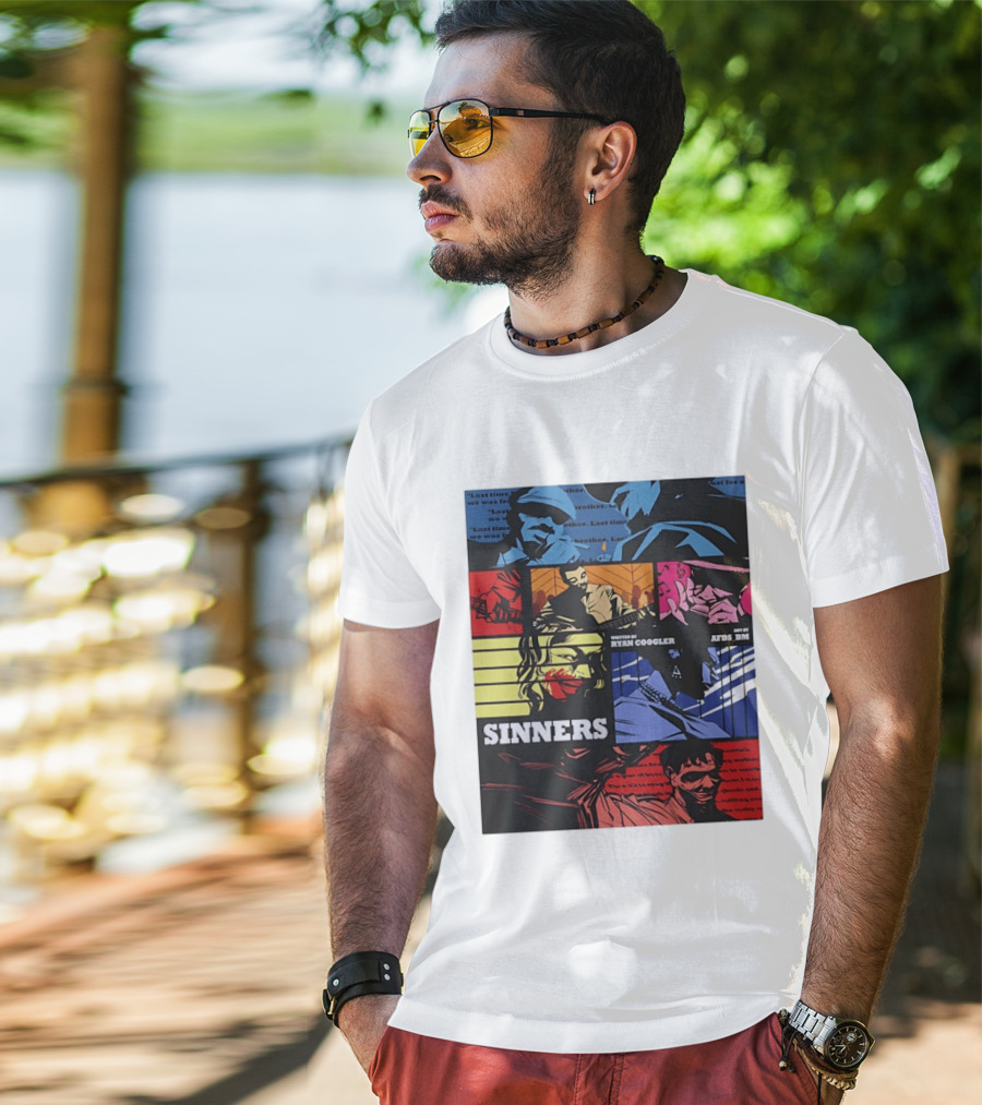 Sinners Ryan Coogler Cowboy Bebop Art By AFS BM T-Shirt