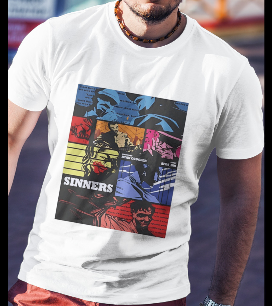 Sinners Ryan Coogler Cowboy Bebop Art By AFS BM T-Shirt