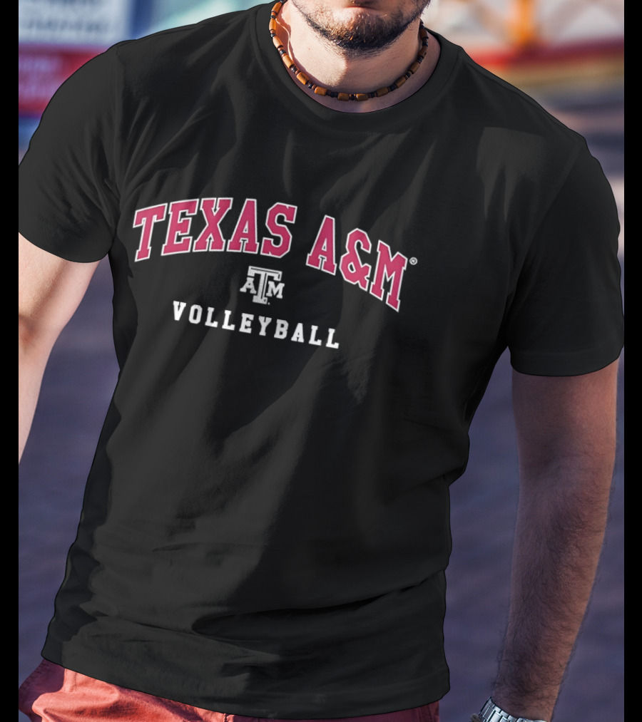 Texas A&M Aggies NCAA Women's Volleyball Team Spirit T-Shirt