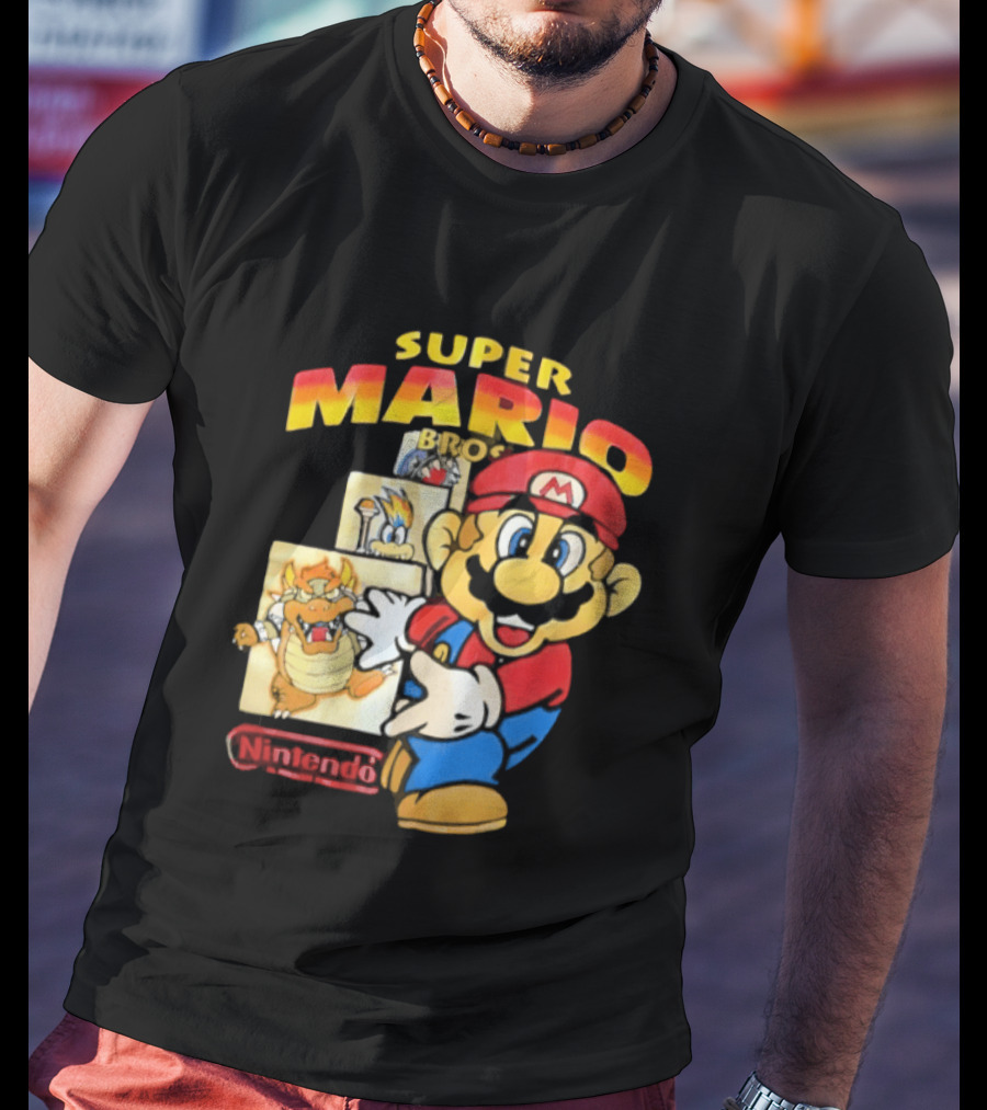 Super Mario Bowser Challenge Pixel Adventures T-Shirt