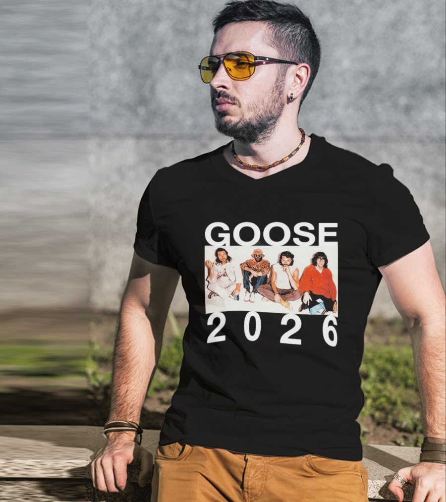 GOOSE An Evening With Goose 2026 Tour Schedule T-Shirt