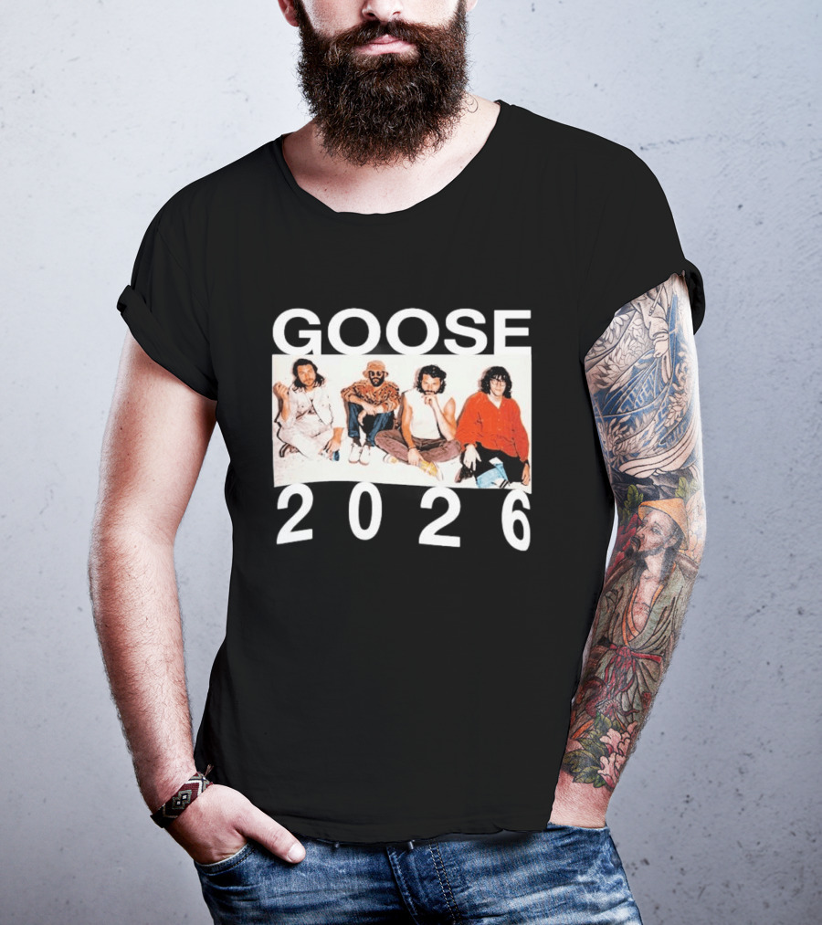 GOOSE An Evening With Goose 2026 Tour Schedule T-Shirt