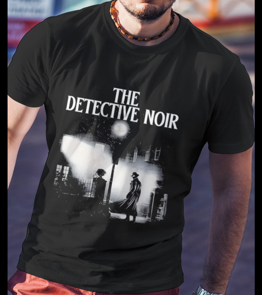 Spider Man Noir The Detective Noir Film Vintage Urban Scene T-Shirt