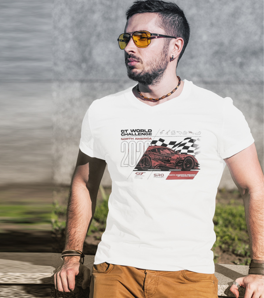 GT World Challenge North America 2026 Structure AMG 45 Racing Event T-Shirt