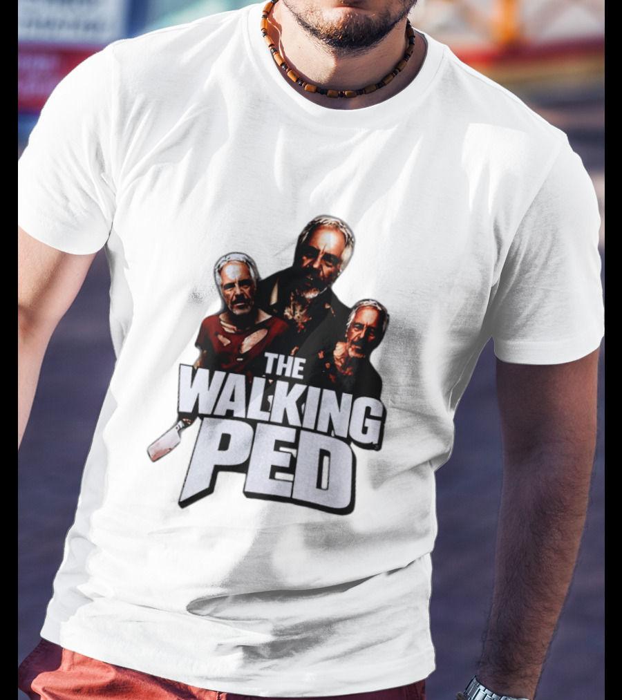 The Walking Ped Jeffrey Parody Horror T-Shirt