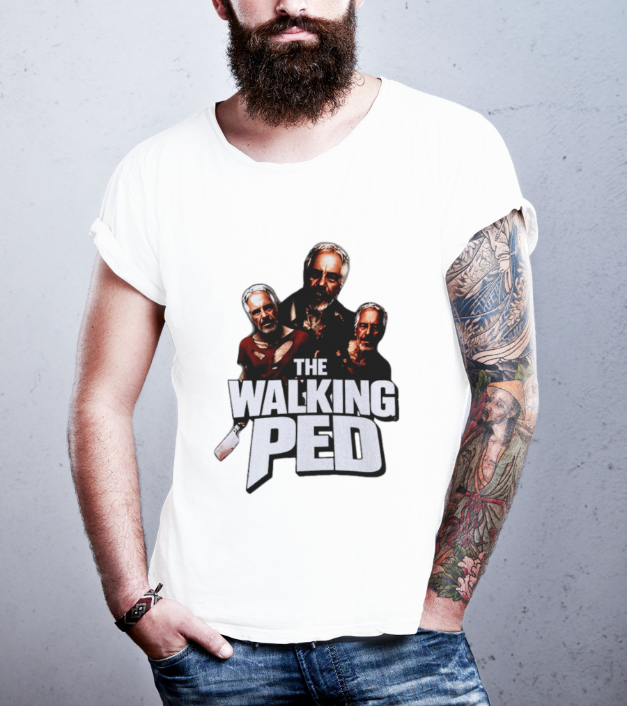 The Walking Ped Jeffrey Parody Horror T-Shirt