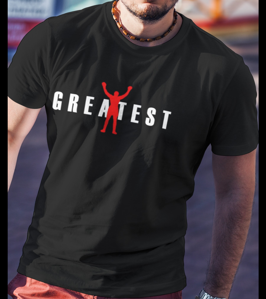 GREATEST Ali Victory Pose T-Shirt