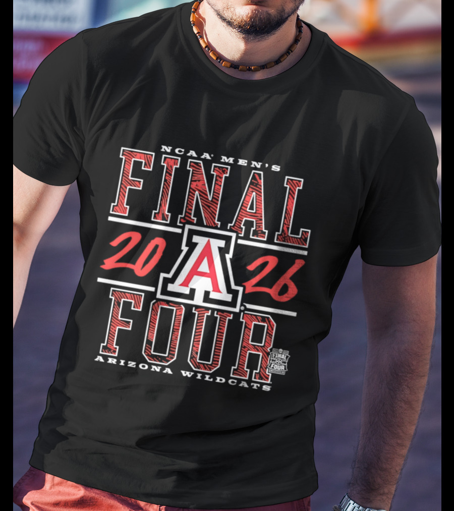 NCAA Men's Final Four 2026 Arizona Wildcats T-Shirt