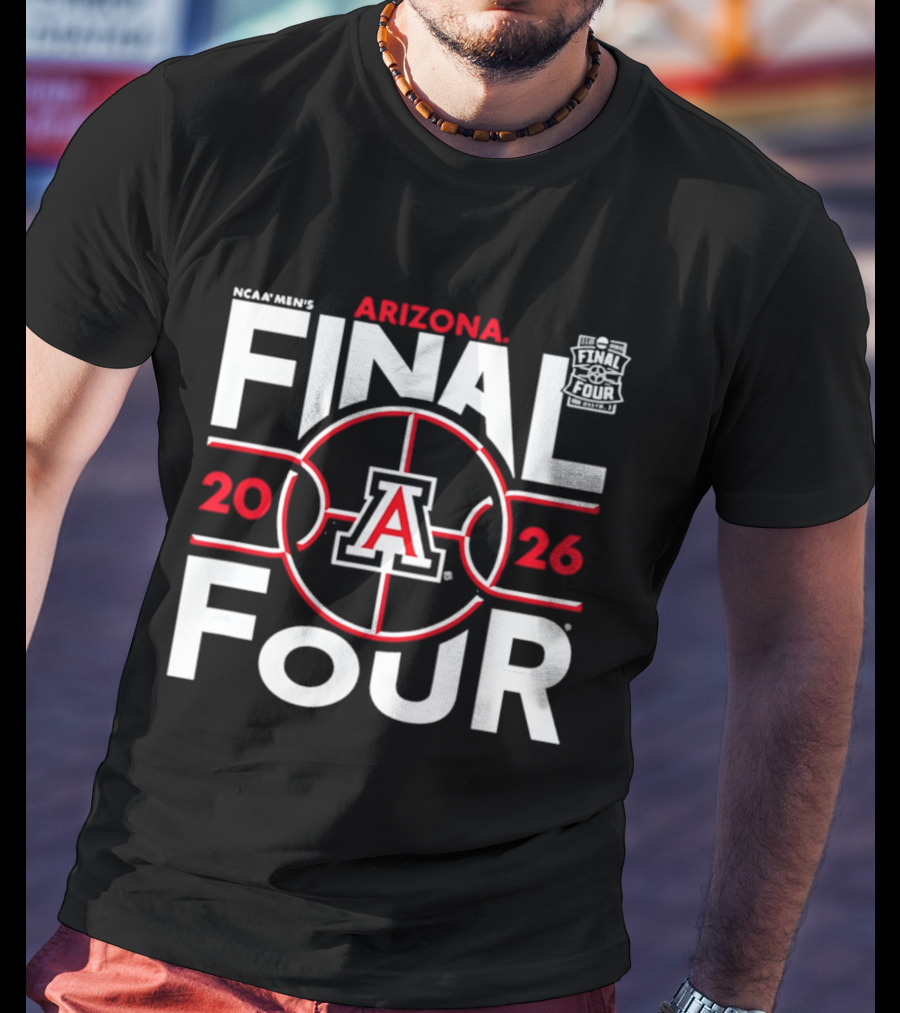 NCAA Men's Arizona Final Four 2026 March Madness T-Shirt