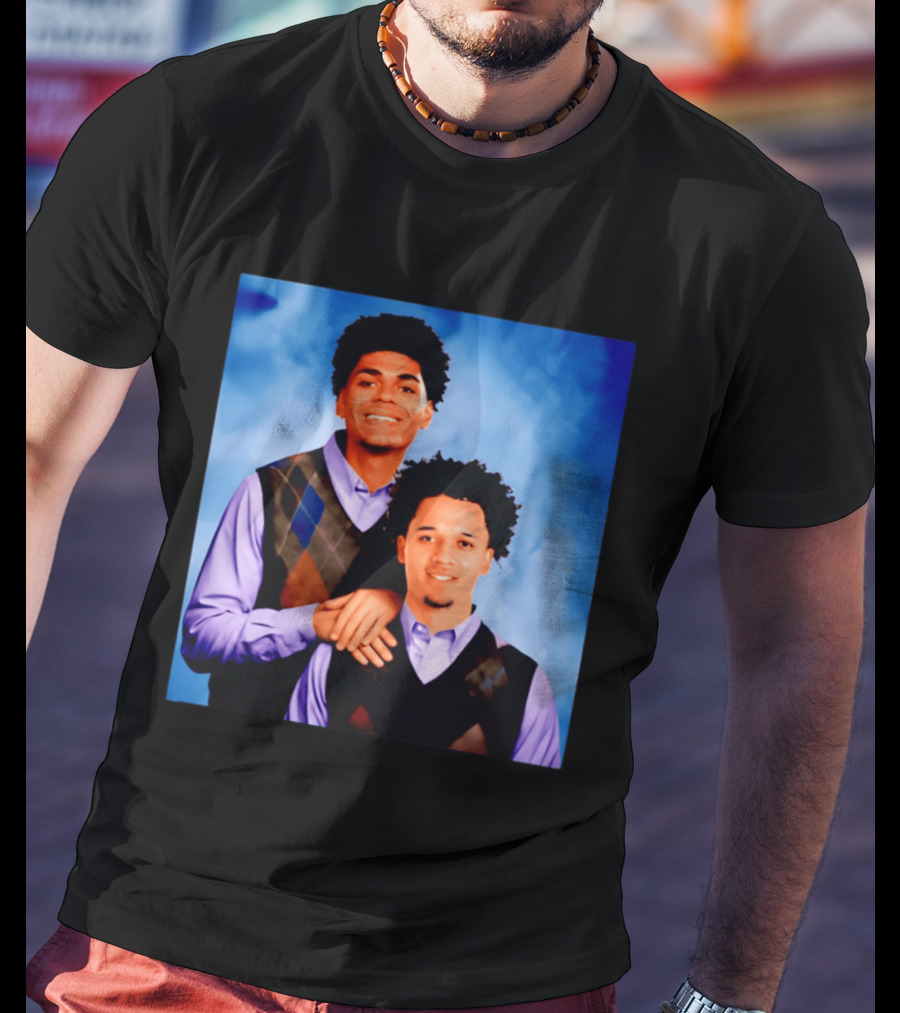 Arizona Wildcats Stars Koa Peat Brayden Burries Step Brother Argyle Vests T-Shirt