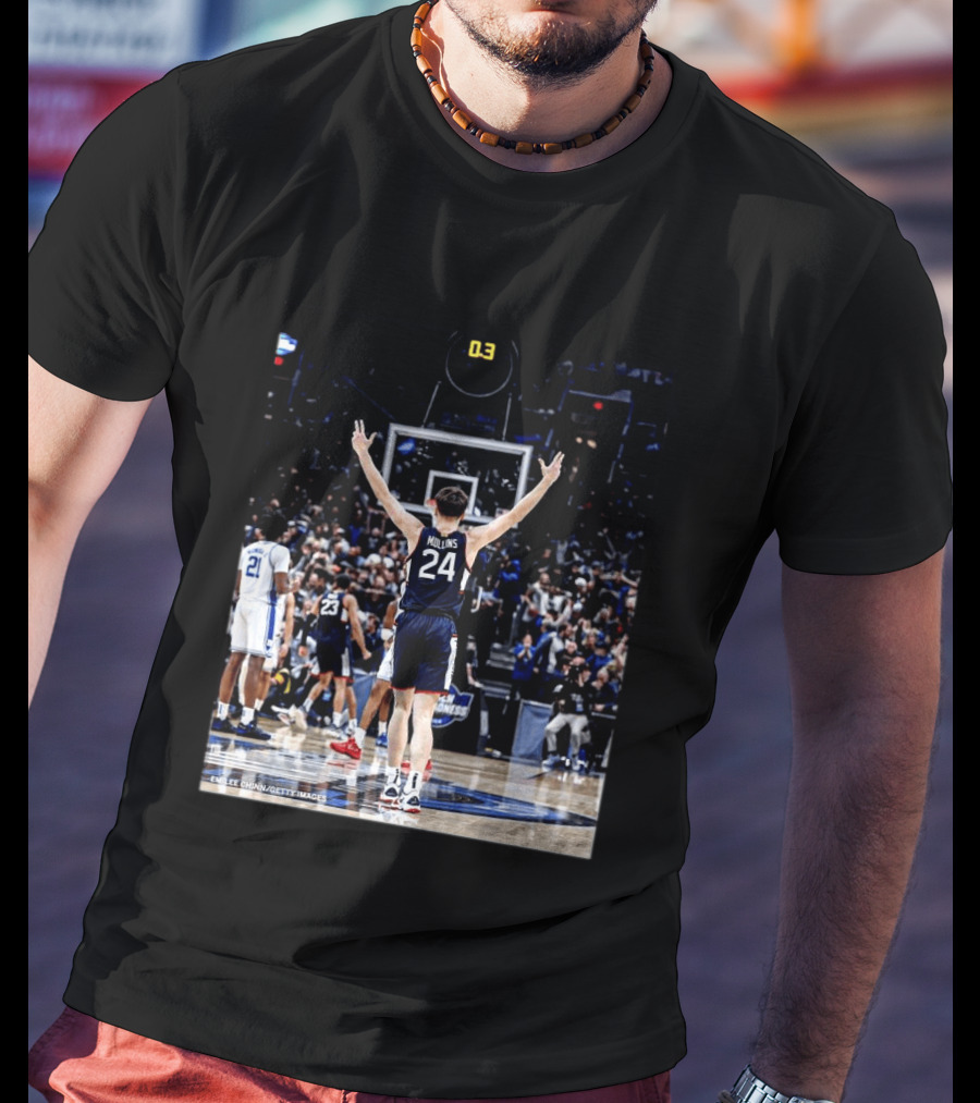Braylon Mullins UConn Huskies Victory Over Duke Blue Devils Basketball March Madness 2026 T-Shirt