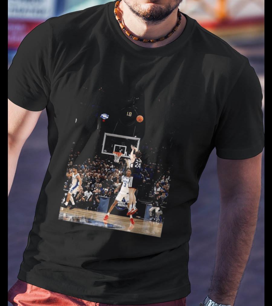 Braylon Mullins Last Second Victory Shot UConn Vs Duke NCAA March Madness 2026 T-Shirt
