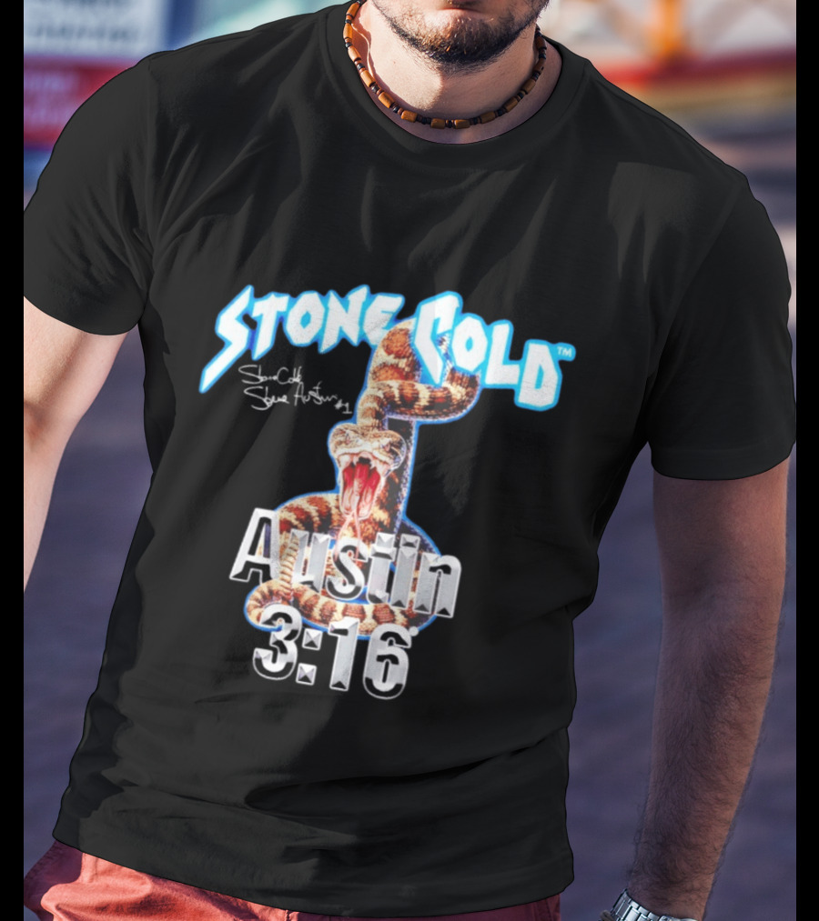 Stone Cold Steve Austin 3:16 Venomous Snake T-Shirt