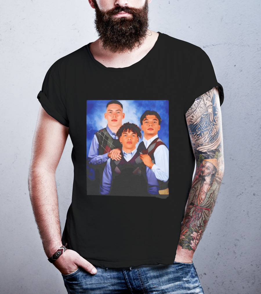 Keaton Wagler David Mirkovic Andrej Stojakovic Step Brothers Illini Basketball T-Shirt