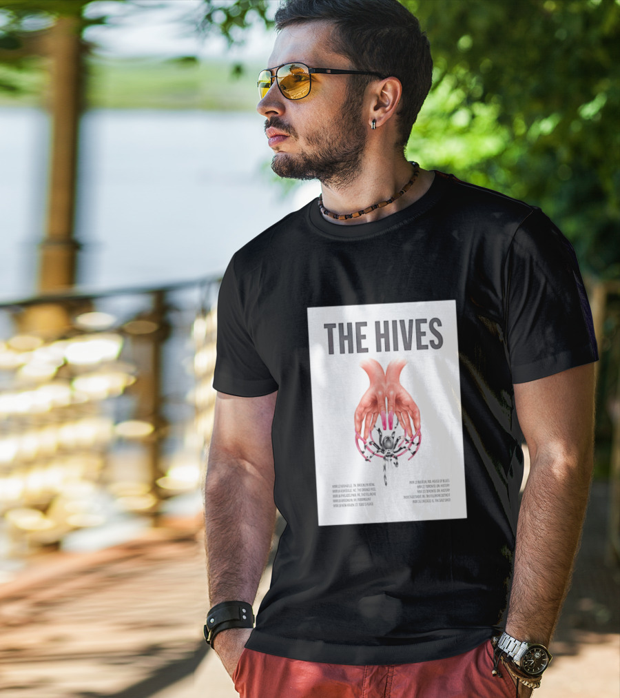 The Hives March 2026 Tour Dates Brooklyn Bowl House Of Blues History Fillmore Salt Shed T-Shirt