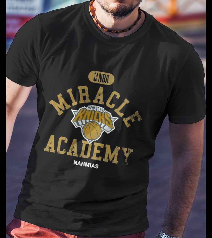 NBA Miracle Academy New York Knicks Nahmias T-Shirt