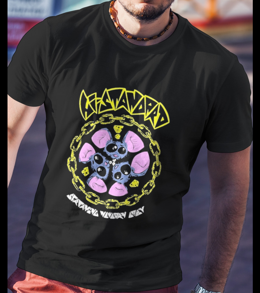 Hi Standard Screaming Newbody Baby Tour 2026 Chain Neon T-Shirt