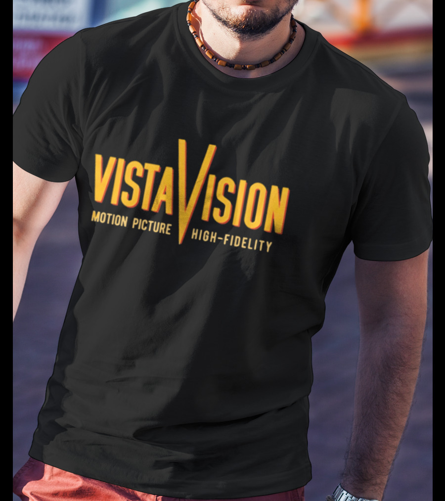 Vistavision Motion Picture High Fidelity Retro Cinema T-Shirt