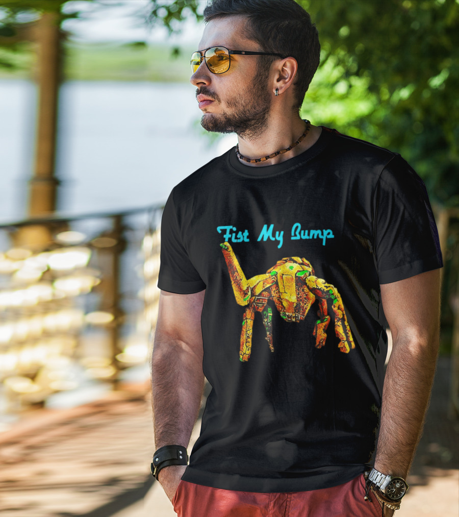 Rocky Project Hail Mary Fist My Bump Alien Robot T-Shirt