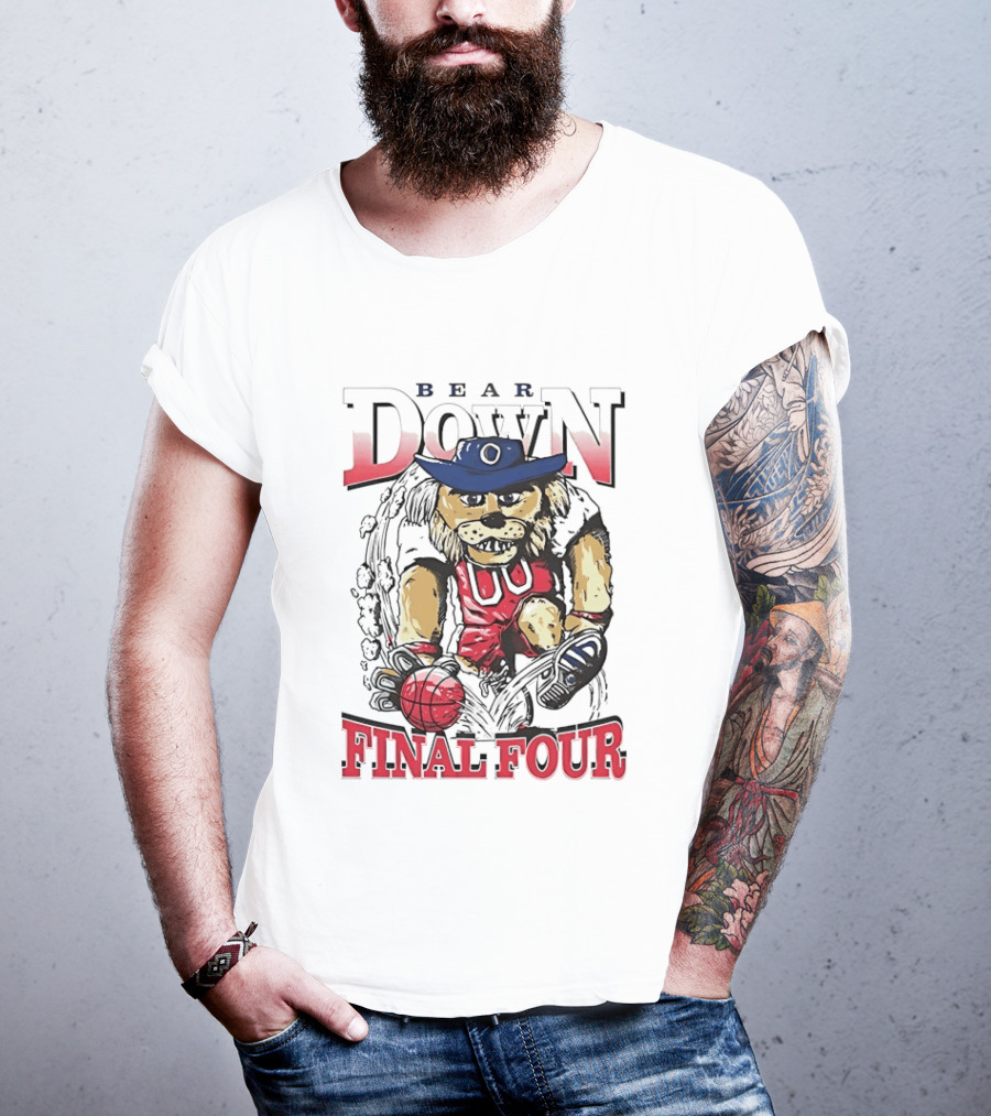 Bear Down Arizona Wildcats Final Four Basketball Team Spirit T-Shirt