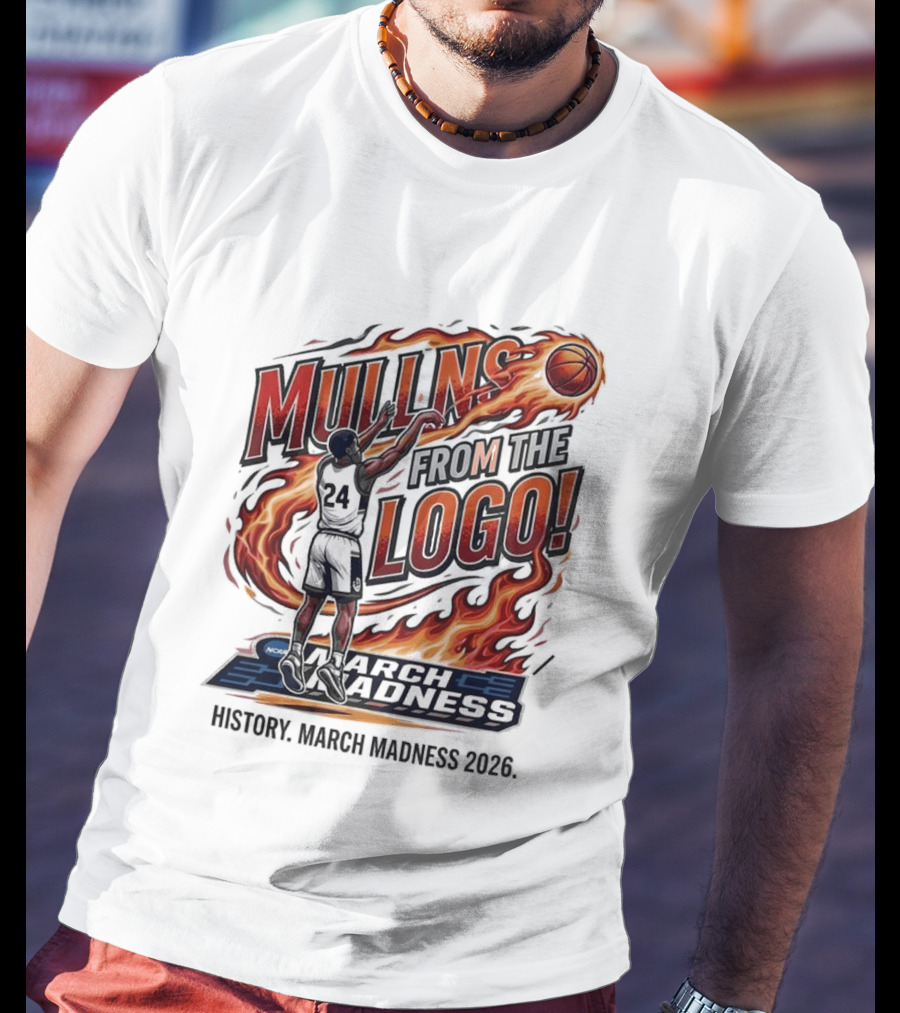 Mullins From The Logo March Madness 2020 History T-Shirt