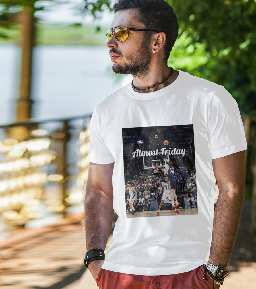 Braylon Mullins Almost Friday UConn Huskies Game Winning Shot Against Duke March Madness T-Shirt