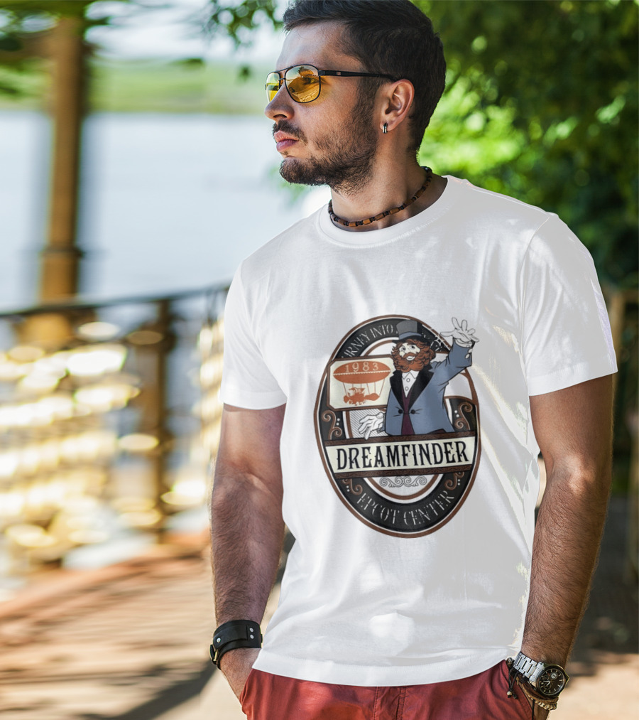 Journey Into 1983 Dreamfinder Epcot Center T-Shirt