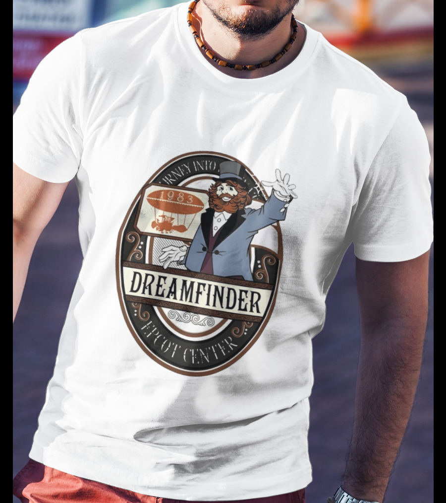 Journey Into 1983 Dreamfinder Epcot Center T-Shirt