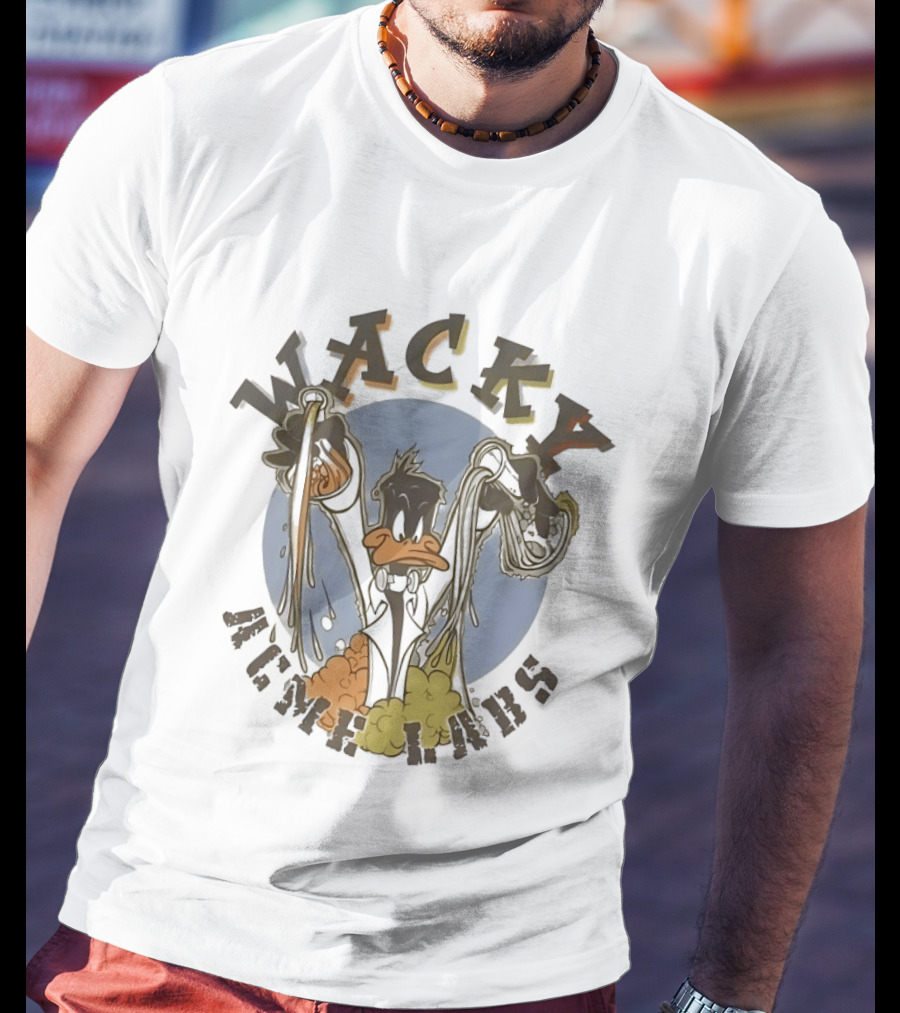 Wacky Acme Labs Daffy Duck Slime Experiment T-Shirt