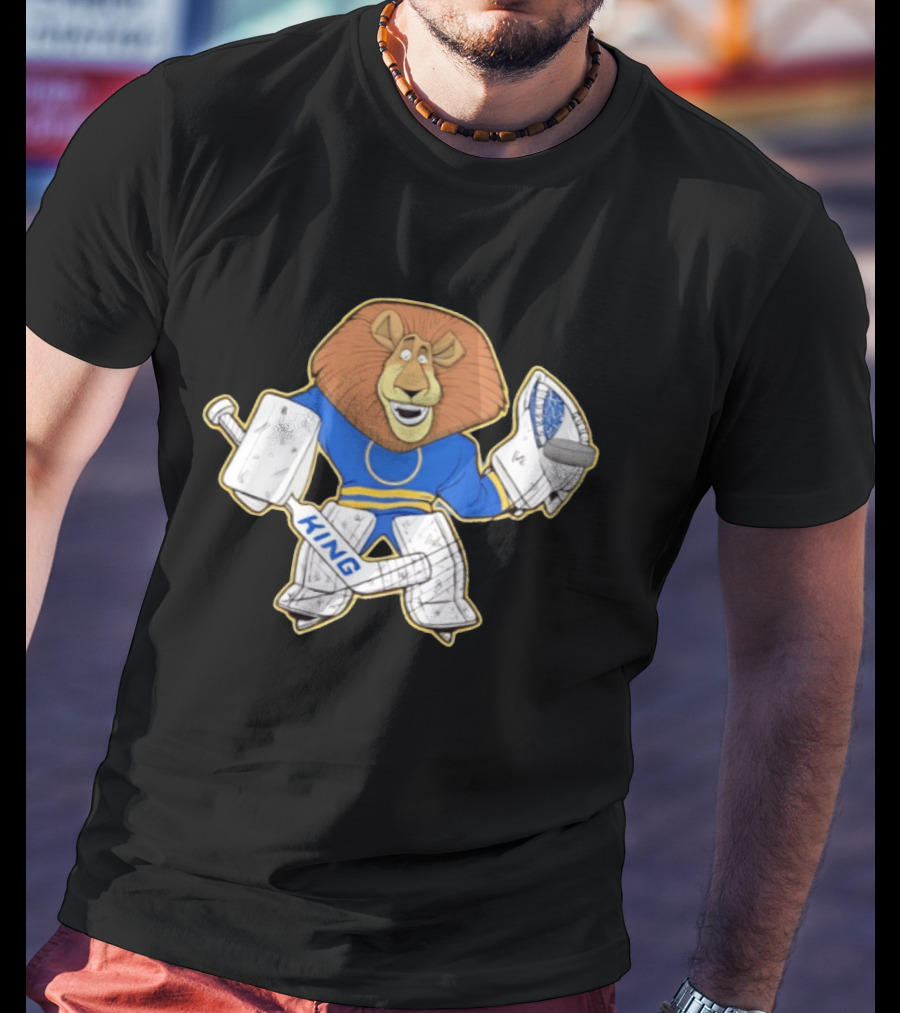Buffalo Sabres Alex The Lion King Goalie T-Shirt