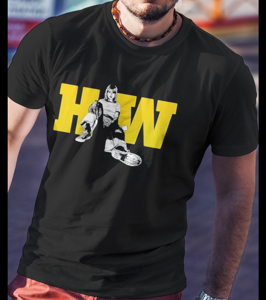 Hayley Williams HW Yellow Bold Letters T-Shirt